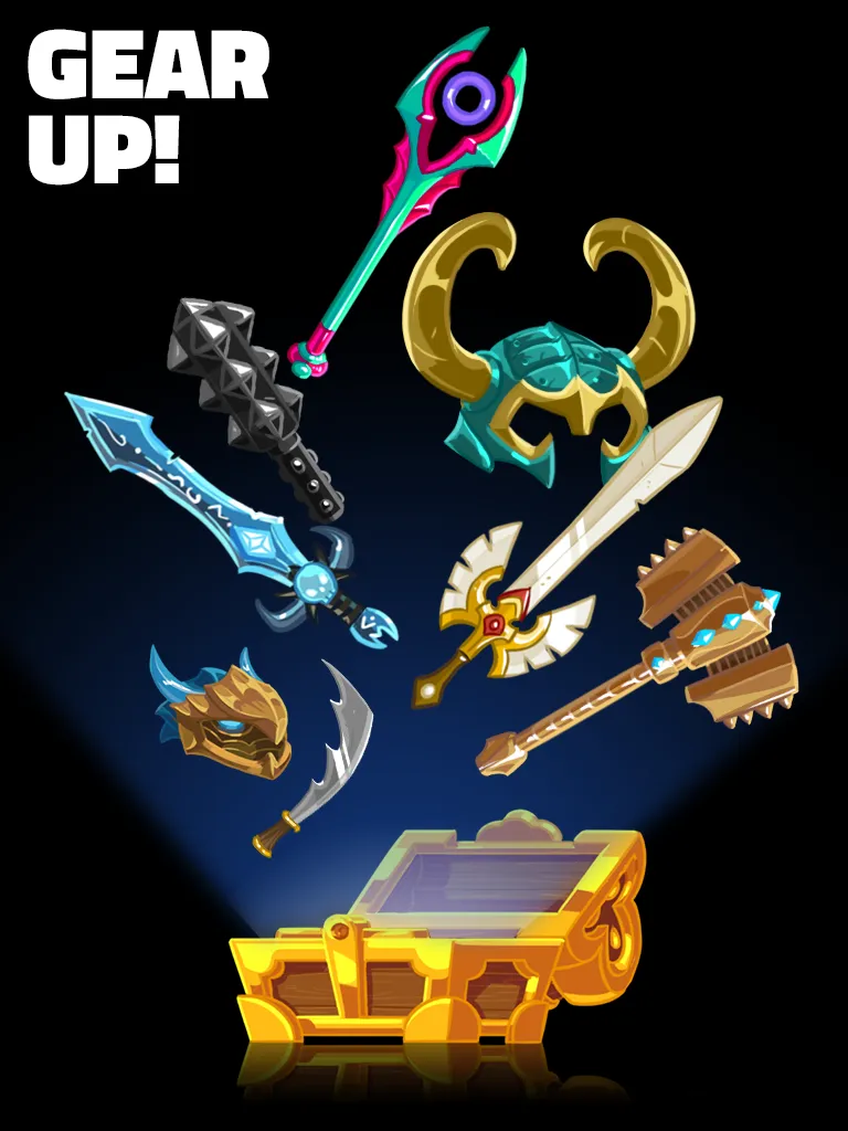 Hopeless Heroes: Атака Тапов v2.2.4 APK Мод (Меню, Один удар) Screenshot 2 Hopeless Heroes: Атака Тапов v2.2.4 APK Мод (Меню, Один удар) Screenshot 2