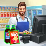 Взломанный Supermarket Store Simulator Мод (Много денег) на Андроид