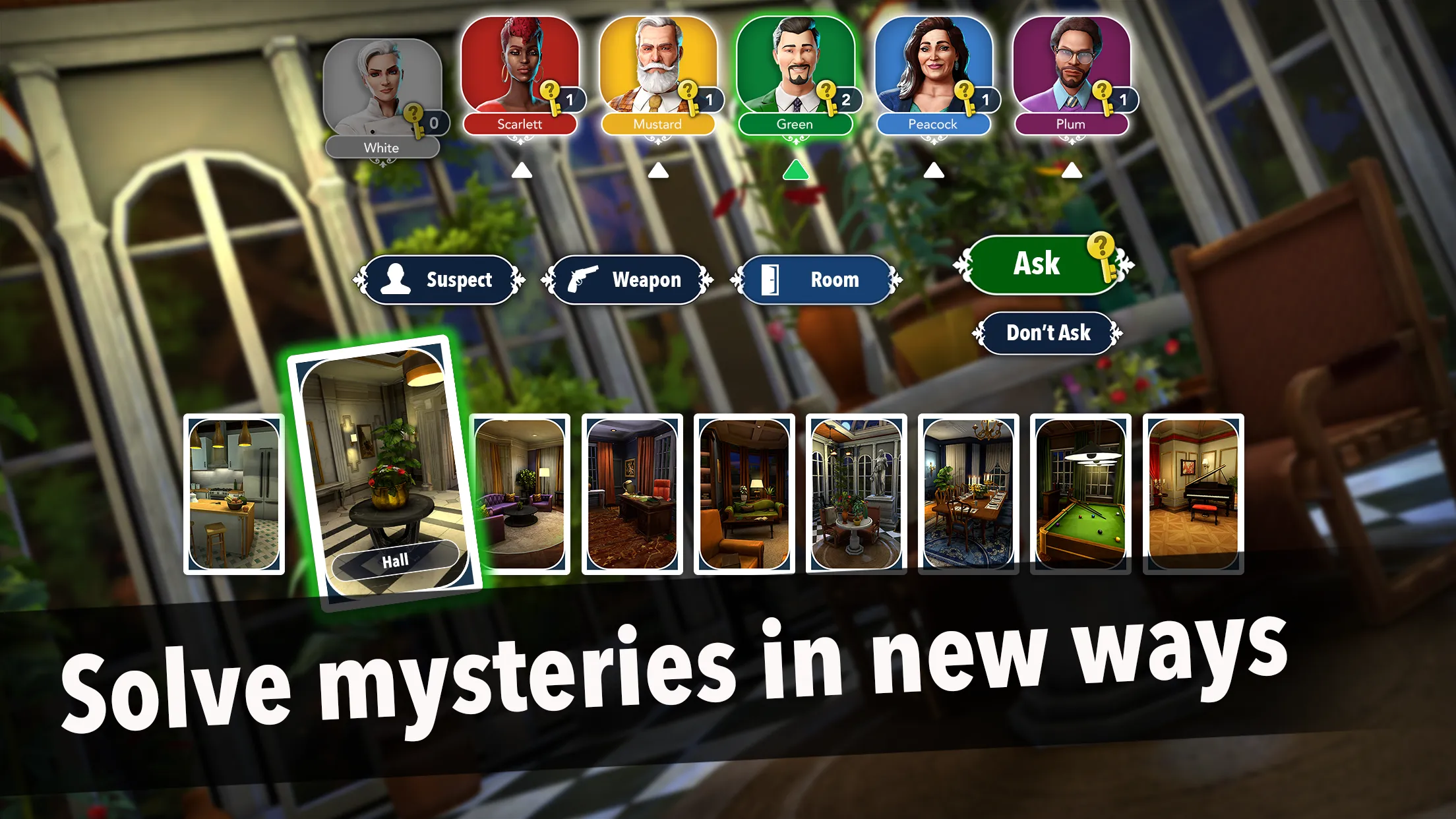 Cluedo: Official Hasbro Game v0.0.34 APK Мод (Полная версия) Screenshot 5 Cluedo: Official Hasbro Game v0.0.34 APK Мод (Полная версия) Screenshot 5