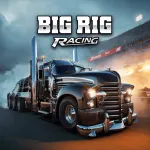 Скачать полную версию Big Rig Racing: Драг рейсинг Мод (Лёгкая победа) на Андроид