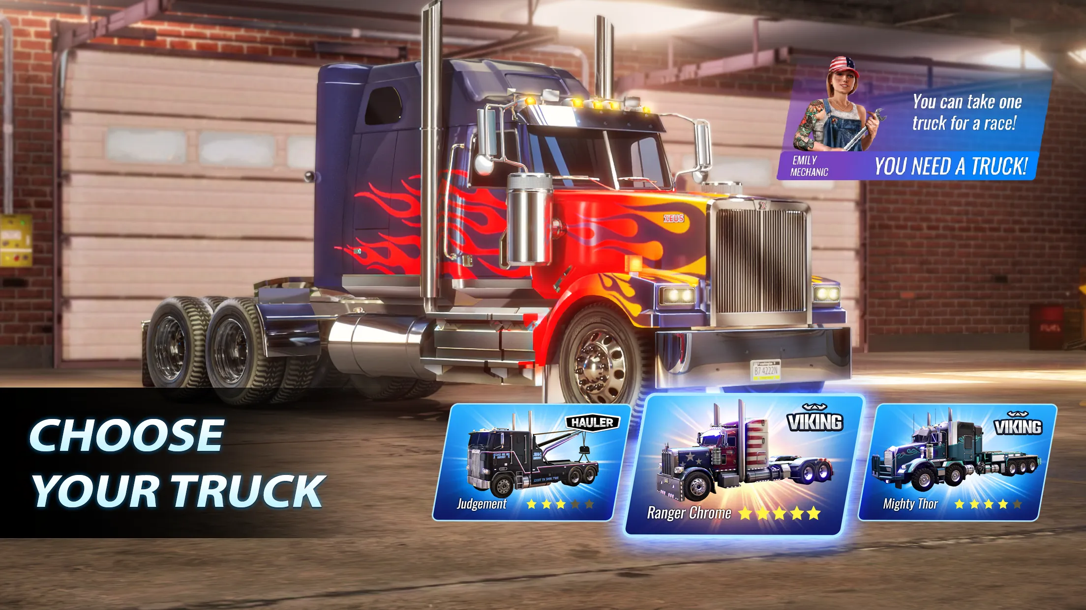 Big Rig Racing: Драг рейсинг v7.20.7.684 APK Мод (Лёгкая победа) Screenshot 2 Big Rig Racing: Драг рейсинг v7.20.7.684 APK Мод (Лёгкая победа) Screenshot 2