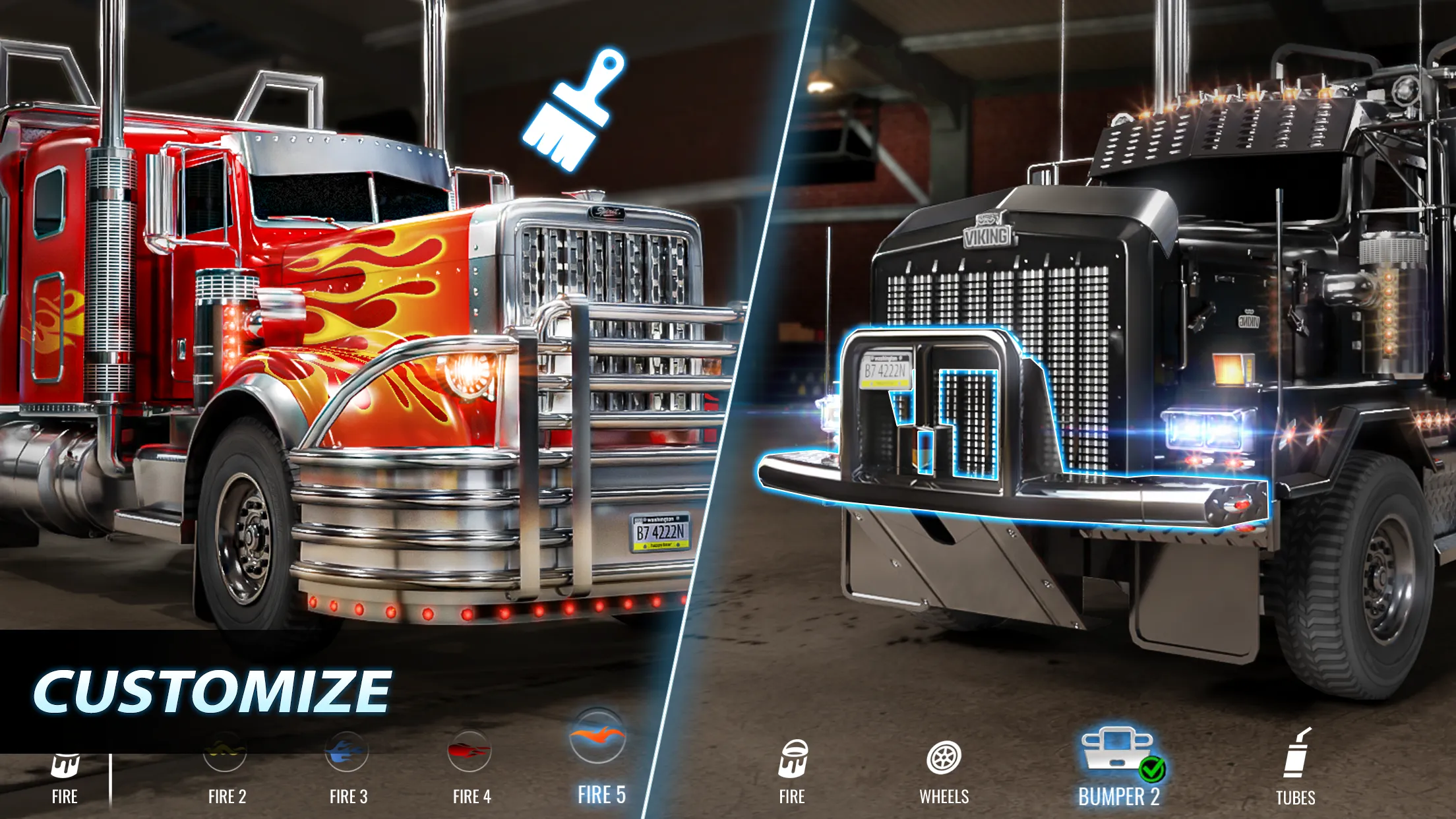 Big Rig Racing: Драг рейсинг v7.20.7.684 APK Мод (Лёгкая победа) Screenshot 3 Big Rig Racing: Драг рейсинг v7.20.7.684 APK Мод (Лёгкая победа) Screenshot 3