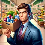 Взломанный Supermarket Manager Simulator Мод (Меню, Много денег и энергии) на Андроид