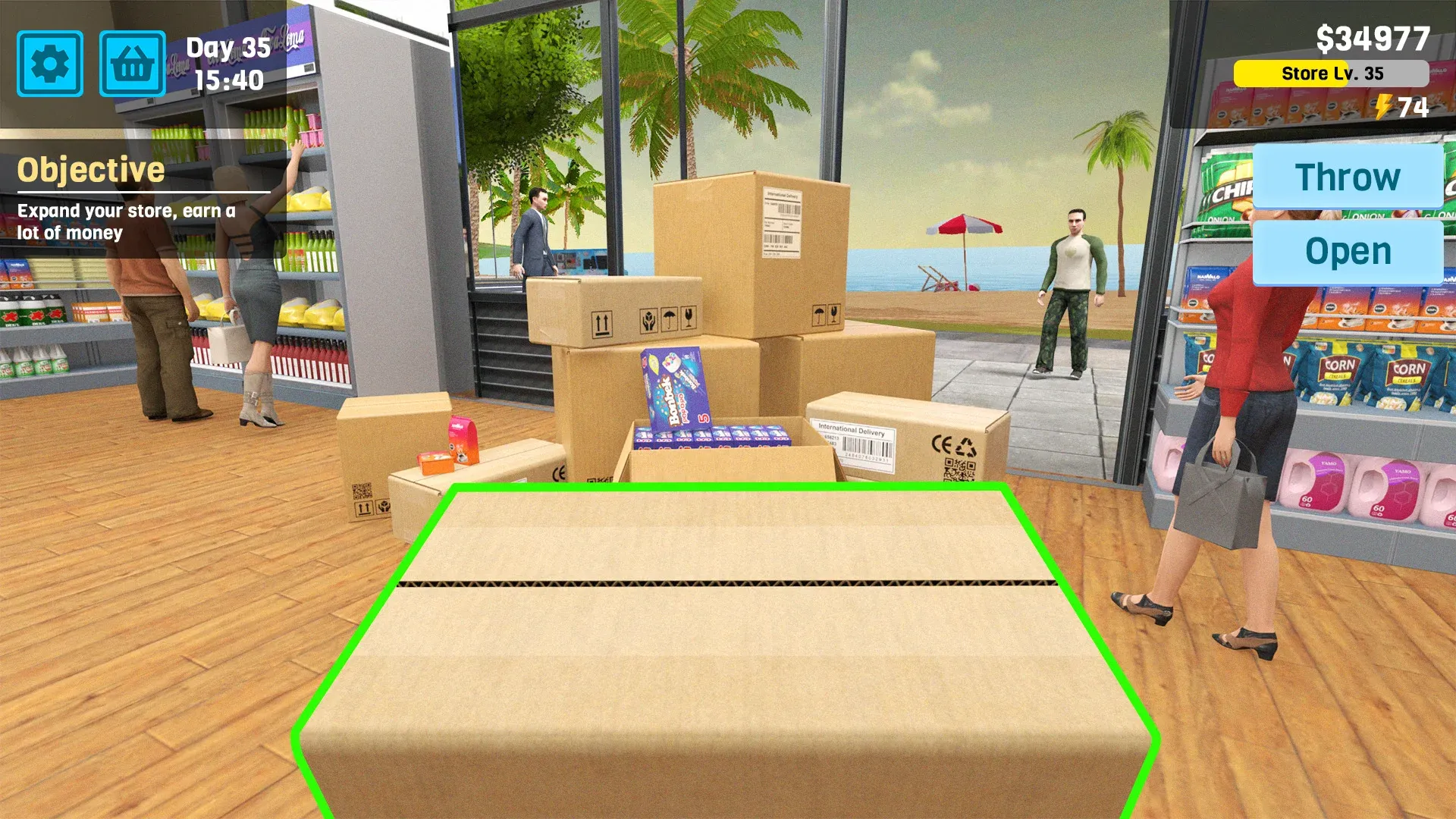 Manage Supermarket Simulator v2.7.13 APK Мод (Много денег) Screenshot 4