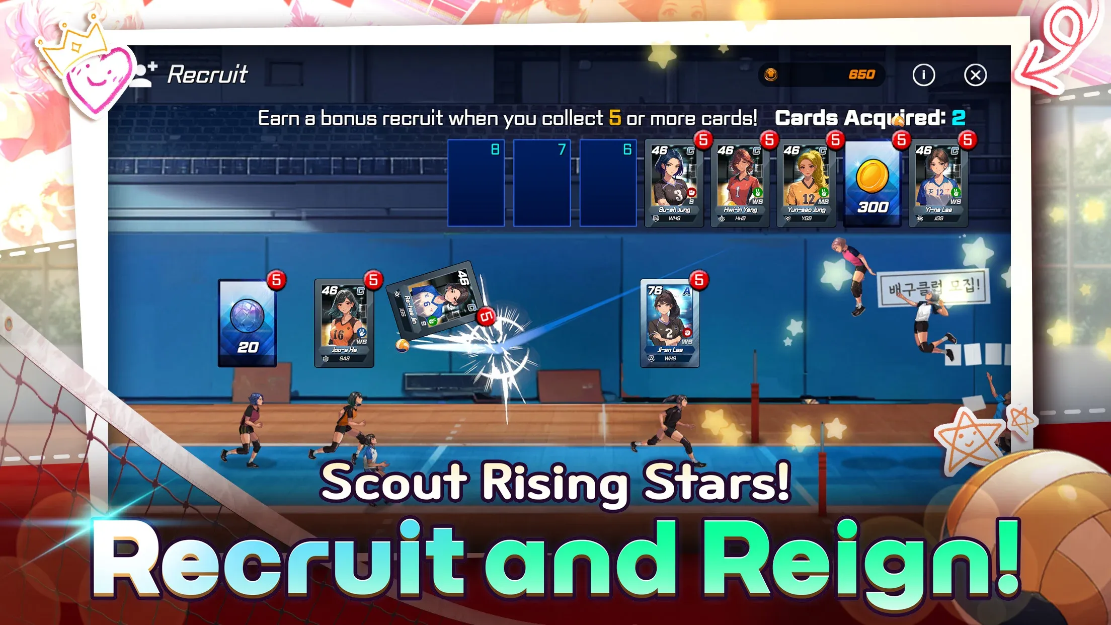 Volley Girls: High School Story v1.19.2 APK Мод (Меню, Выносливость) Screenshot 5
