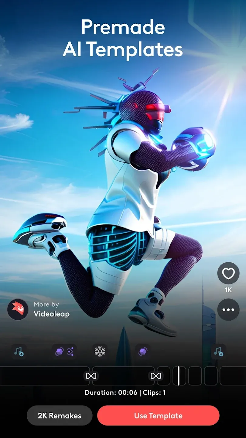 Videoleap: Видеоредактор v2.3.4.9 APK Мод (Всё открыто, Pro) Screenshot 2