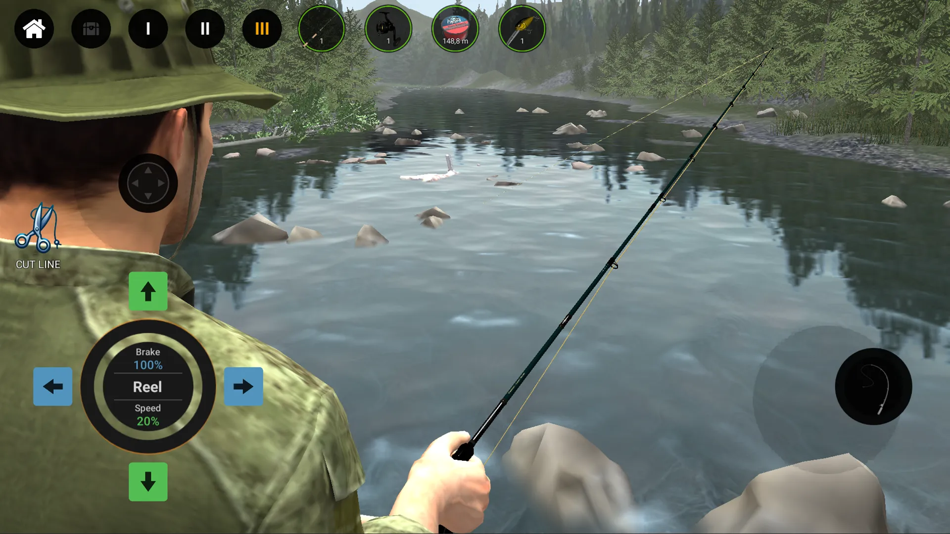 Professional Fishing 2 v0.1.06.12.25p APK Мод (Меню, Много денег) Screenshot 2