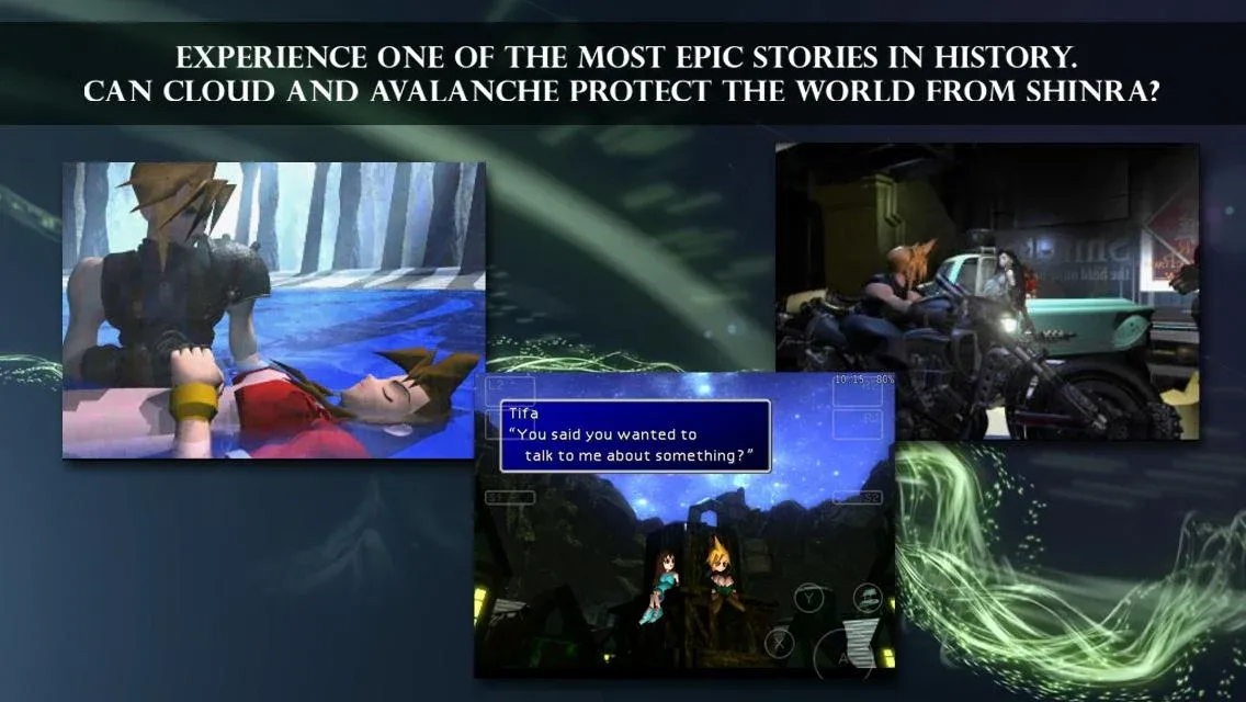 FINAL FANTASY VII v1.0.38 APK Мод (Полная версия) Screenshot 2 FINAL FANTASY VII v1.0.38 APK Мод (Полная версия) Screenshot 2