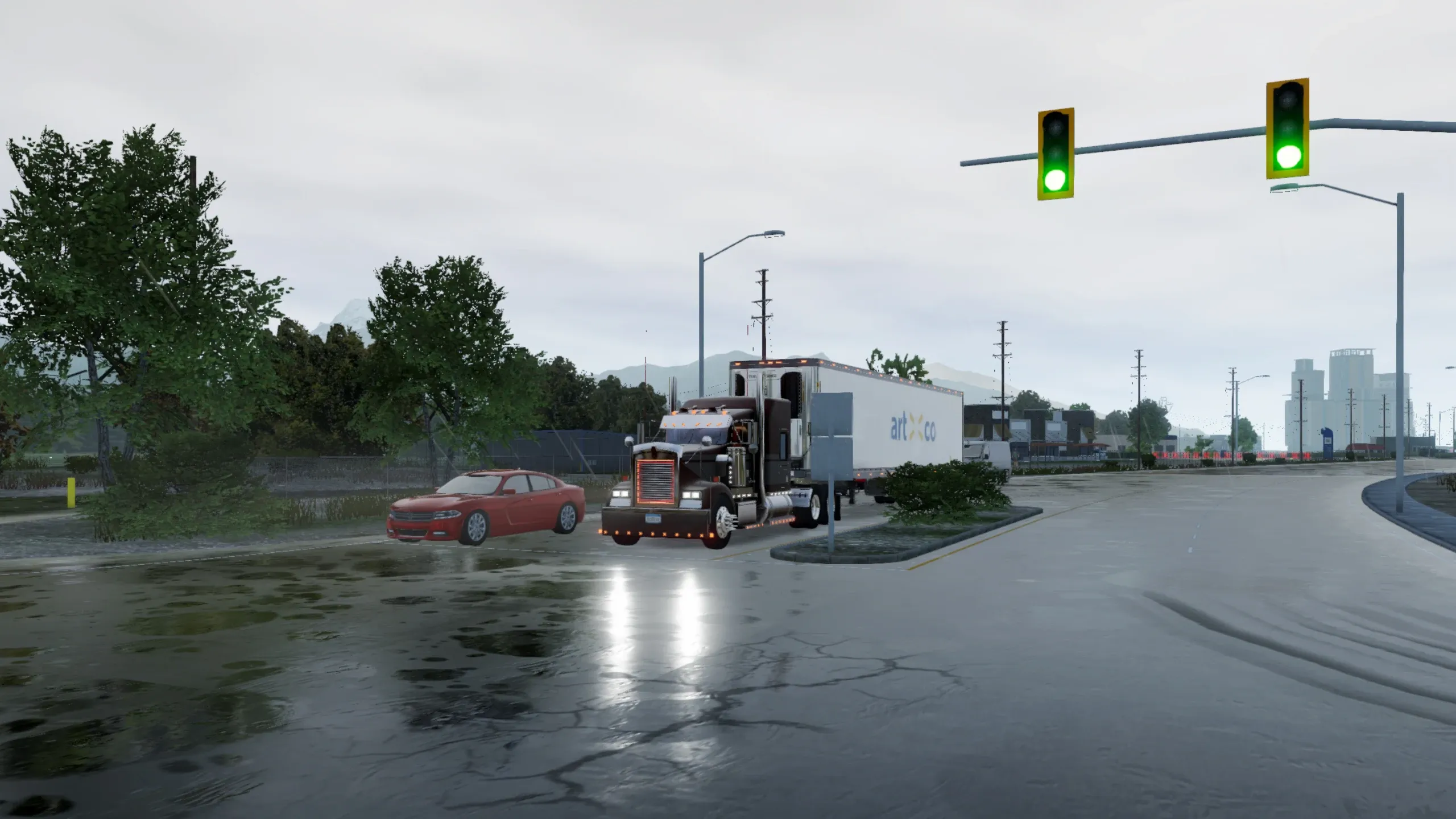 Truck Simulator Big Rigs v1.5.8 APK Мод (Много денег) Screenshot 1