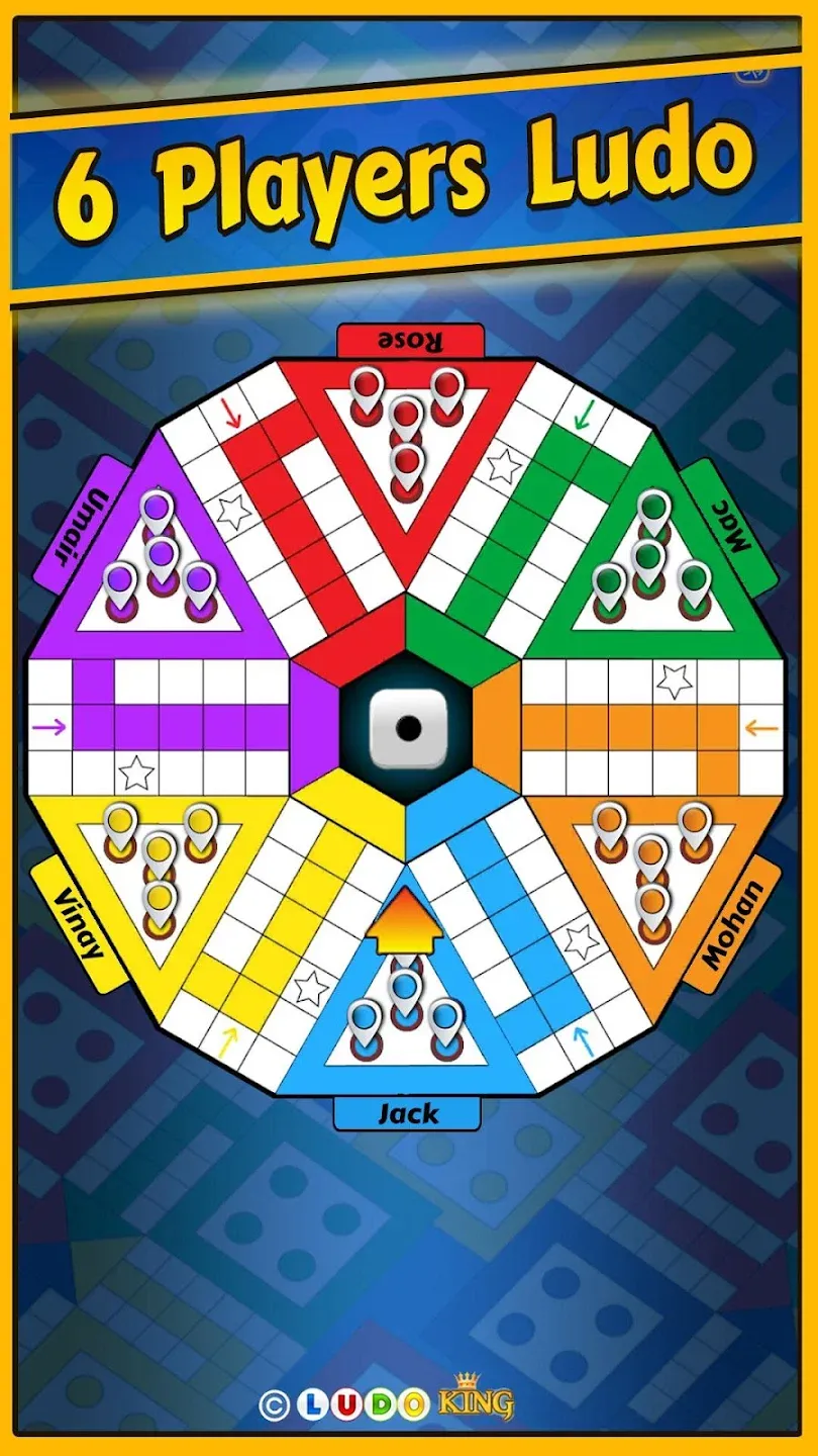 Ludo King® v10.2.0.390 APK Мод (Лёгкая победа) Screenshot 4 Ludo King® v10.2.0.390 APK Мод (Лёгкая победа) Screenshot 4