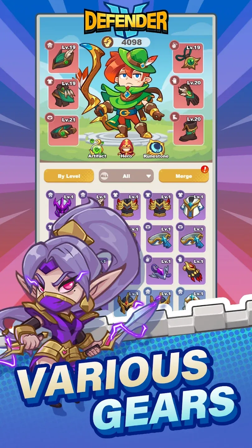 Defender IV v1.0.86 APK Мод (Меню, Высокий урон) Screenshot 4