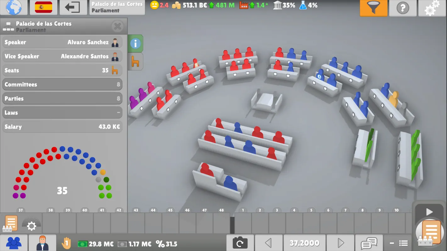 Lawgivers II v0.16.8 APK Мод (Много денег) Screenshot 4