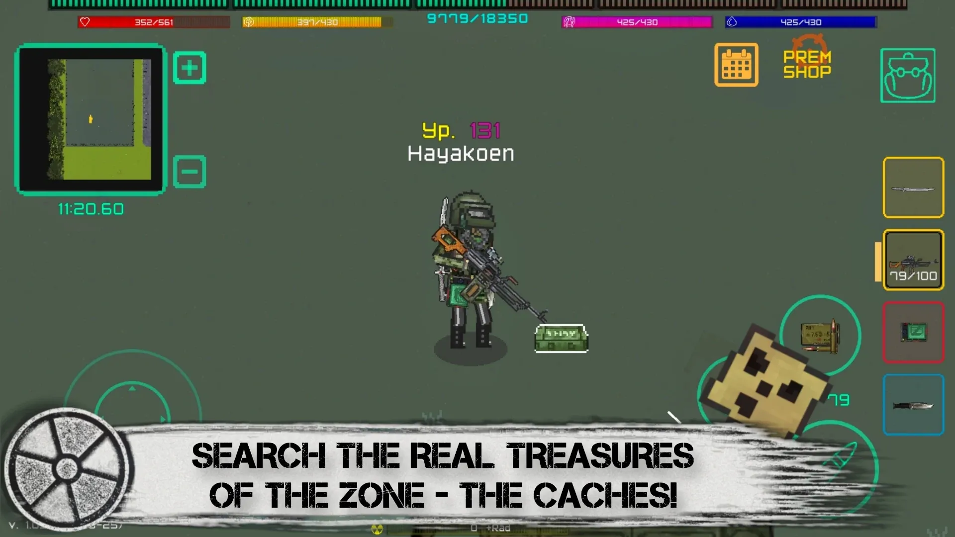 Pocket ZONE 2 v1.08 APK Мод (Бесплатные покупки) Screenshot 1 Pocket ZONE 2 v1.08 APK Мод (Бесплатные покупки) Screenshot 1