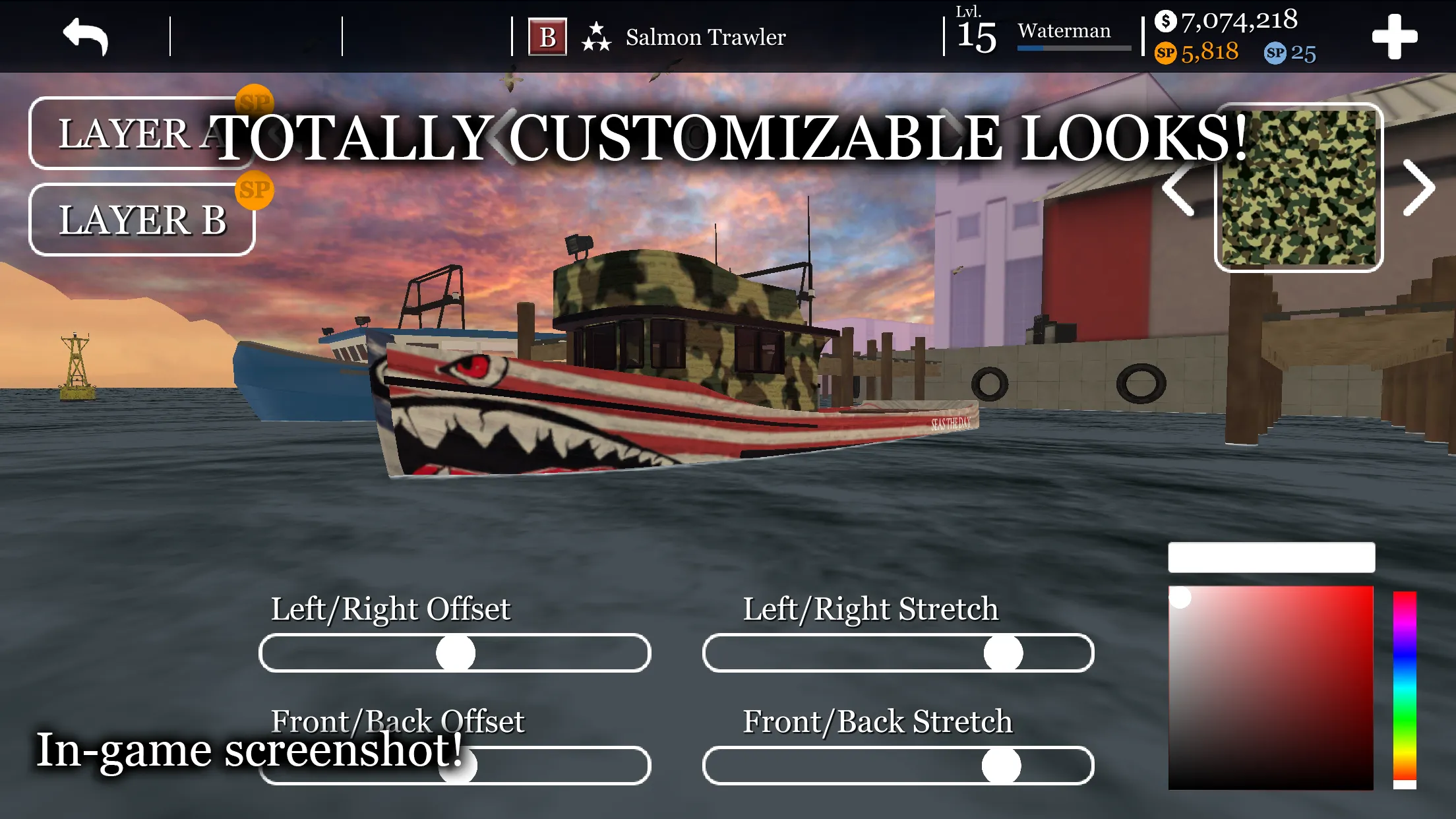 Рыбалка На Лодке и Симулятор v7.53 APK Мод (Много денег) Screenshot 4