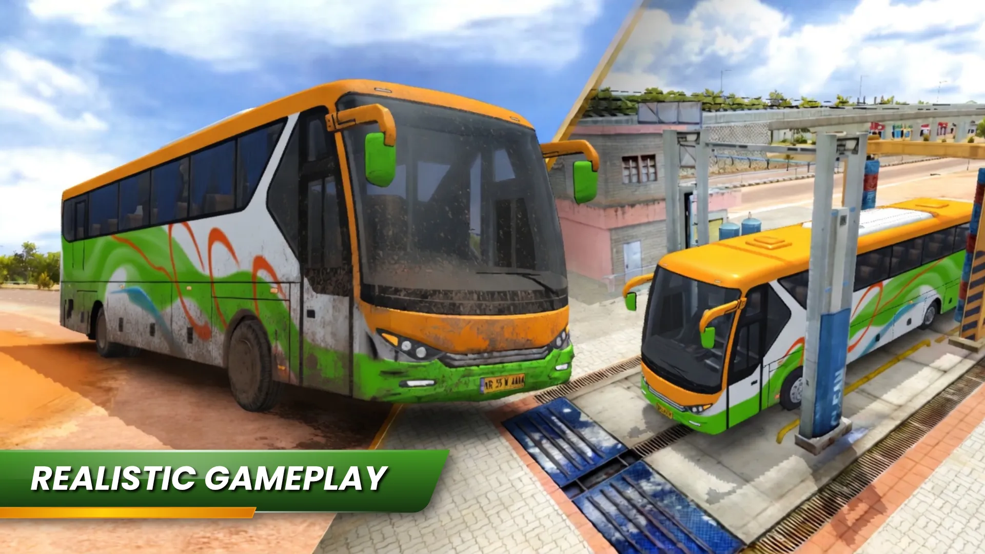 Bus Simulator India v1.0 APK Мод (Много денег) Screenshot 4