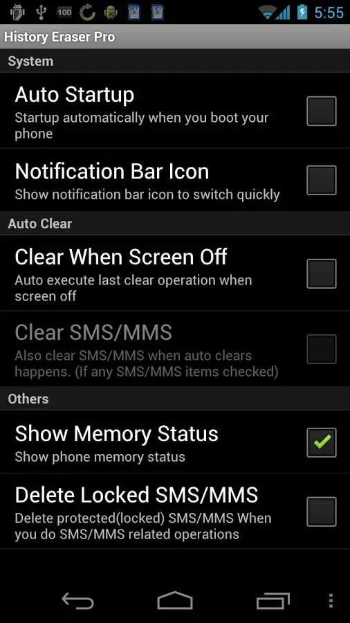 History Eraser Pro - Clean up Screenshot 4 History Eraser Pro - Clean up Screenshot 4