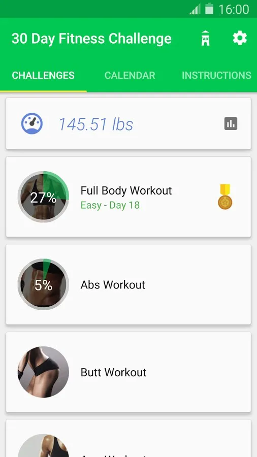 Худеем за 30 дней & Тренировки Screenshot 4