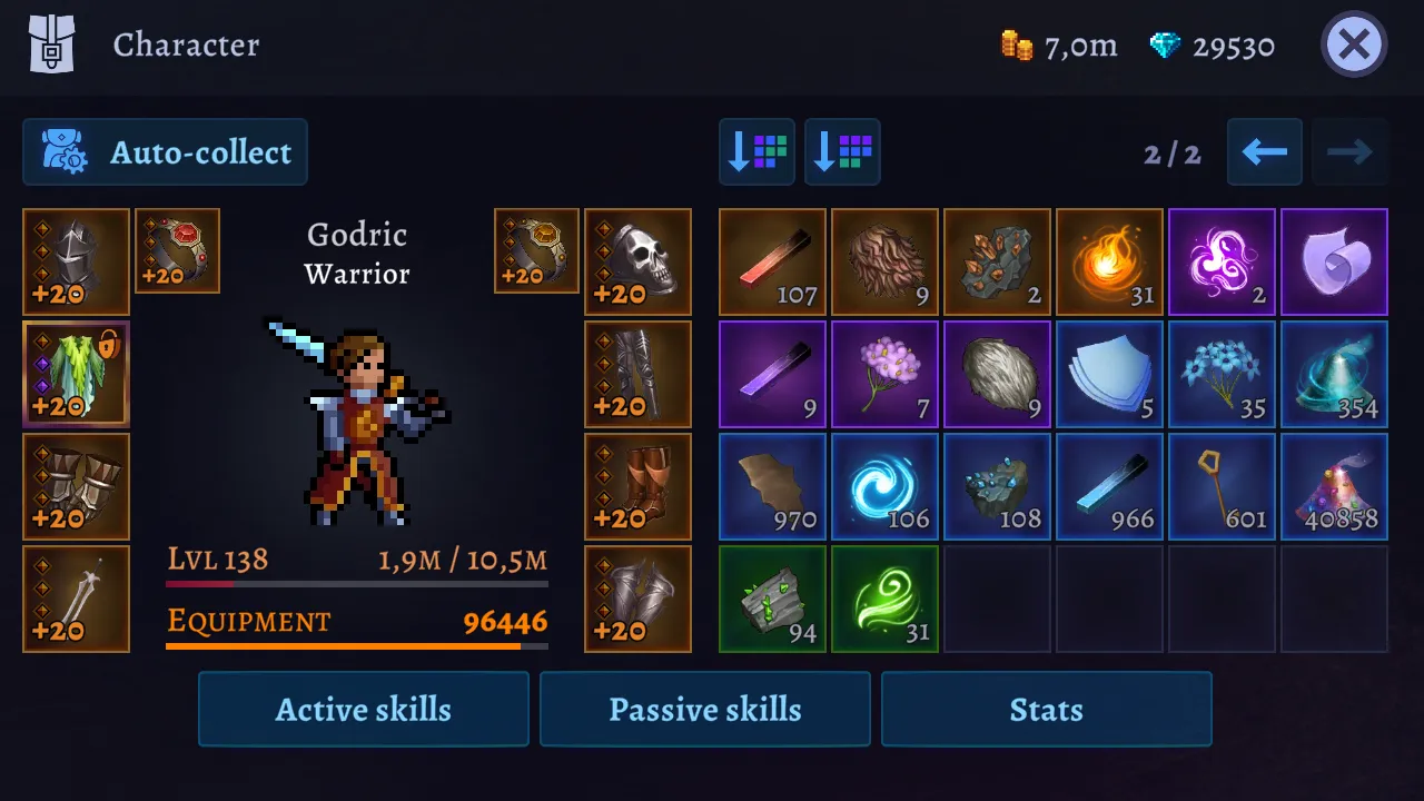 Darkrise - Pixel Action RPG v0.27.24 APK Мод (Мега Меню, Много ресурсов) Screenshot 5