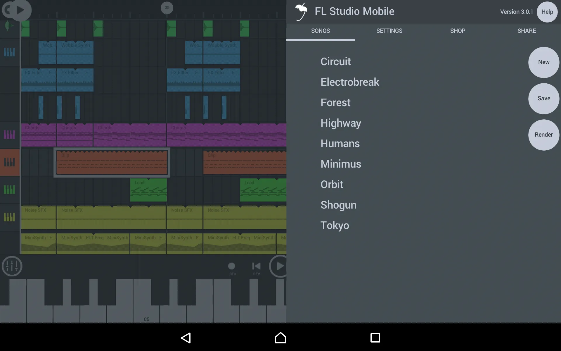 FL STUDIO MOBILE v4.10.3 APK Мод (Полная версия) Screenshot 2