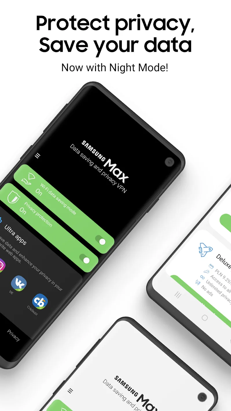 Samsung Max – Data Savings & Privacy Protection Screenshot 1