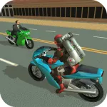 Мод на Андроид: Jetpack Hero Miami Crime [мод: много денег] на Андроид