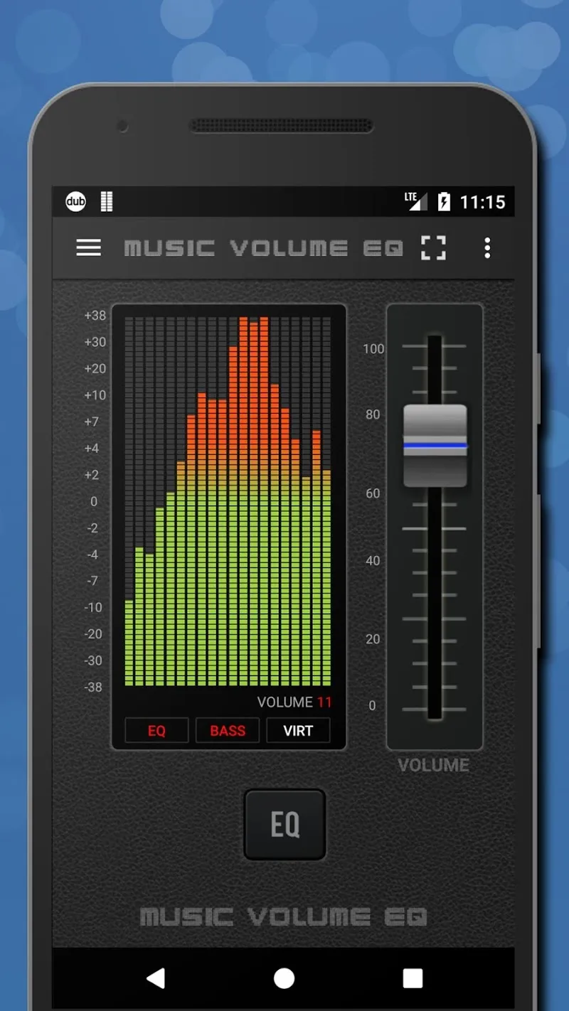 Громкость музыки Эквалайзер – Усилитель баса (Music Volume EQ) Premium [мод: всё открыто] Screenshot 1