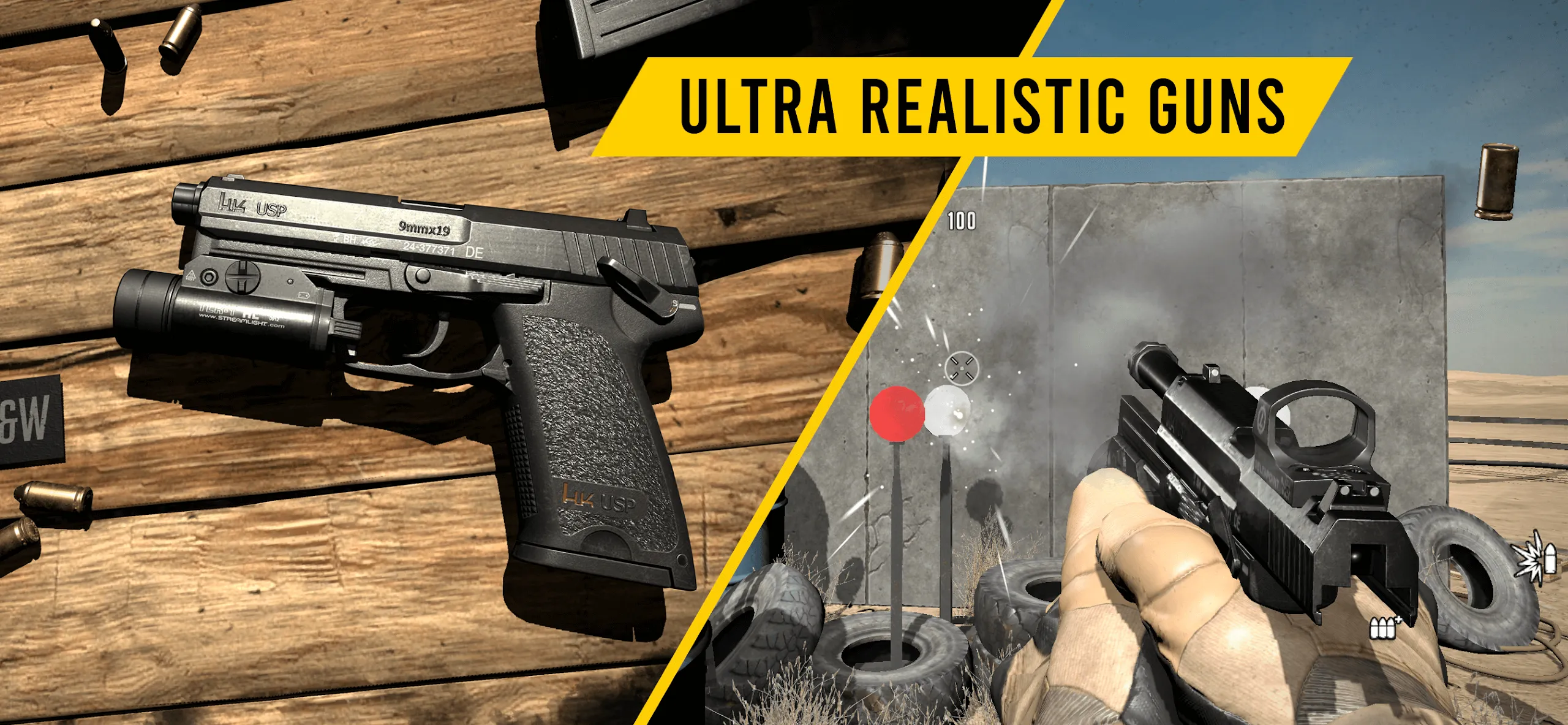 GUNSIM v0.8.116 APK Мод (Много денег) Screenshot 1