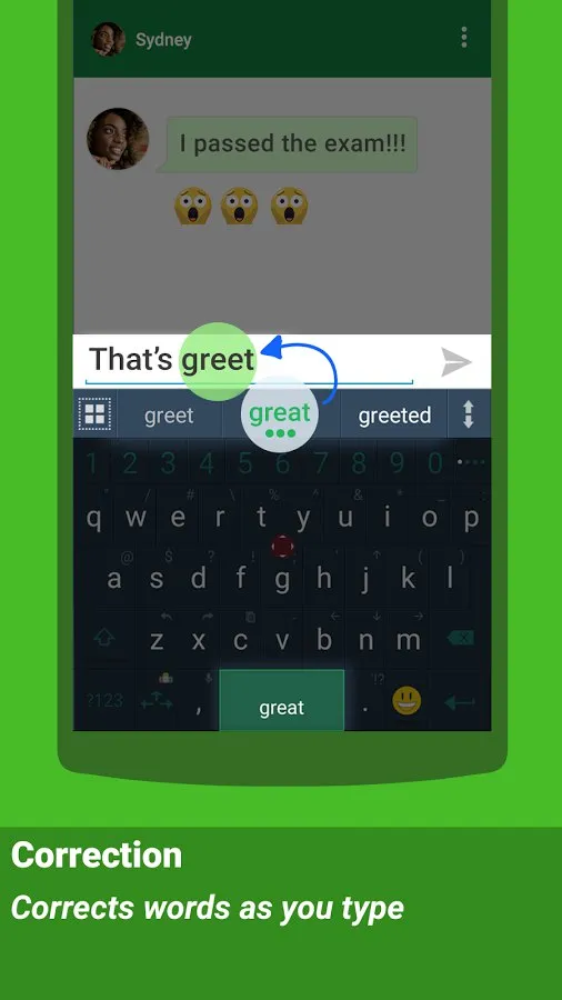 Клавиатура ai.type и смайлики Screenshot 3