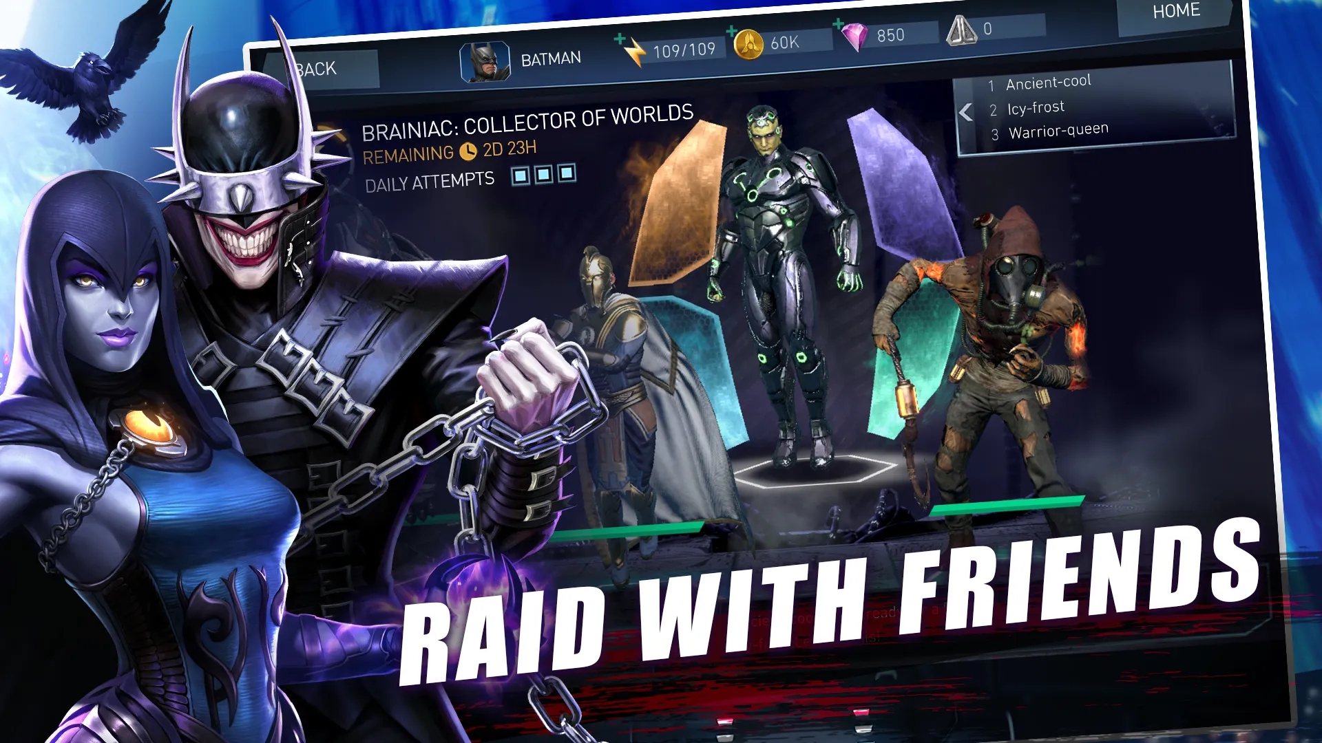 Injustice 2 v6.7.0 APK Мод (Меню, Режим бога, Скиллы без кулдауна, Урон) Screenshot 3 Injustice 2 v6.7.0 APK Мод (Меню, Режим бога, Скиллы без кулдауна, Урон) Screenshot 3