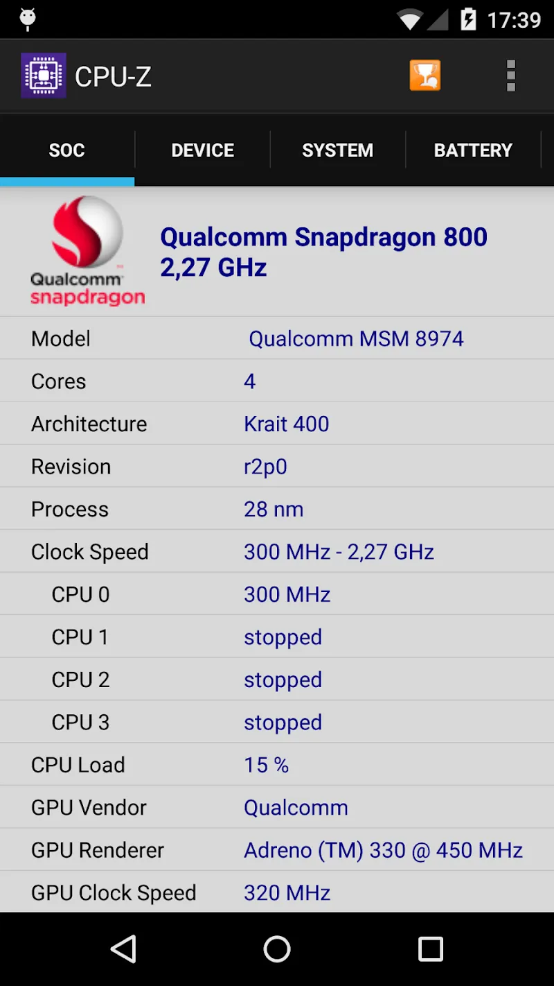 CPU-Z Premium [мод: всё открыто] Screenshot 1