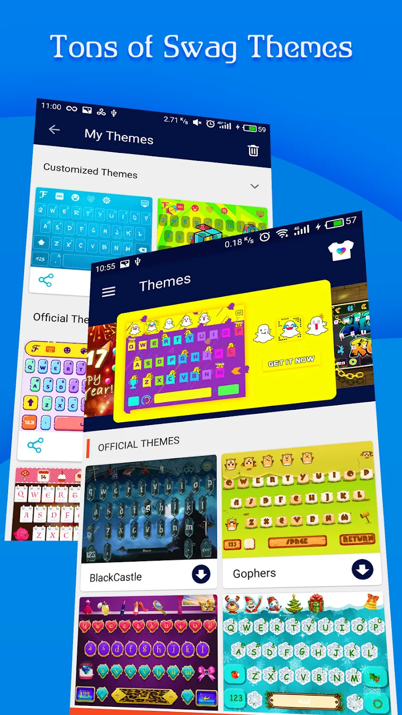 FancyKey Keyboard Emoji, GIF Premium [мод: всё открыто] Screenshot 5