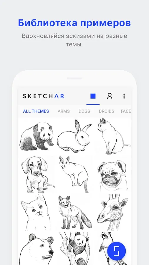 SketchAR: начни рисовать с AR Screenshot 2 SketchAR: начни рисовать с AR Screenshot 2