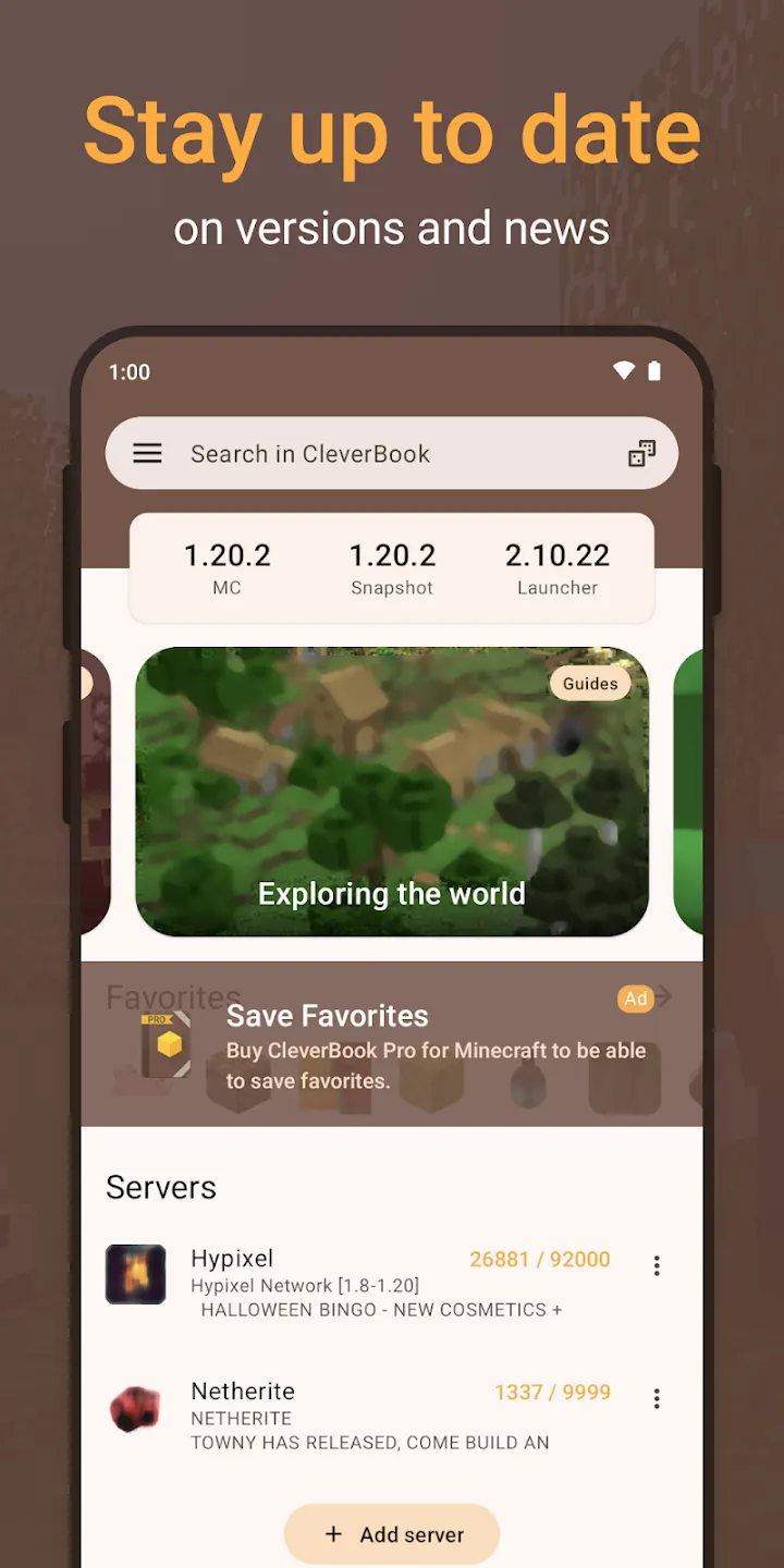 CleverBook for MC Screenshot 4