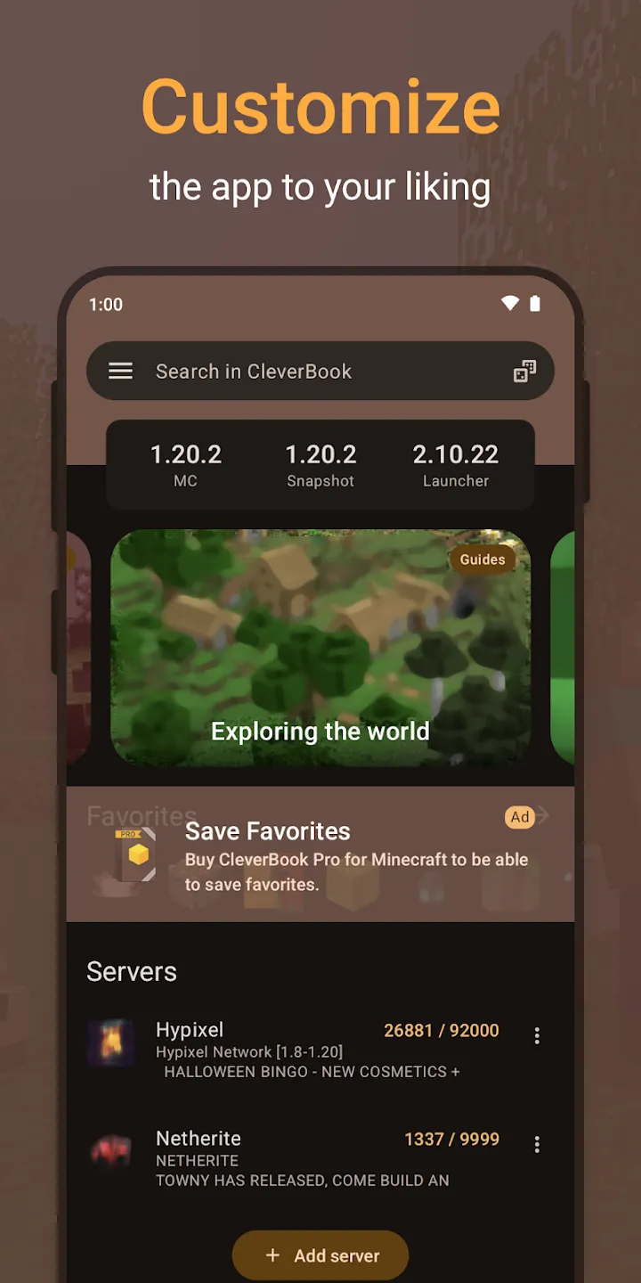 CleverBook for MC Screenshot 5