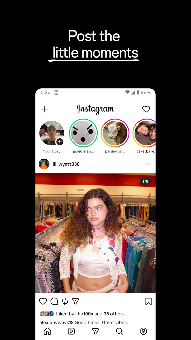 Instagram v427.0.0.38.73 APK Мод (Всё открыто, Много функций) Screenshot 5 Instagram v427.0.0.38.73 APK Мод (Всё открыто, Много функций) Screenshot 5