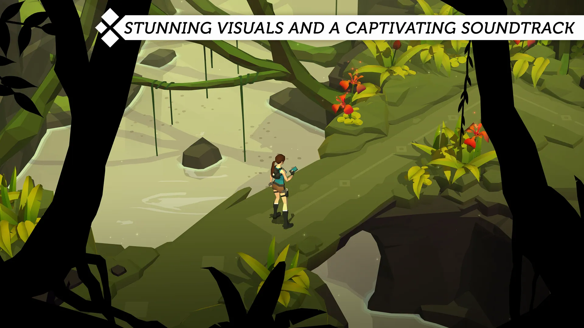 Lara Croft GO v2.9.0 APK Мод (Меню, Карты, Наряды, Подсказки) Screenshot 3