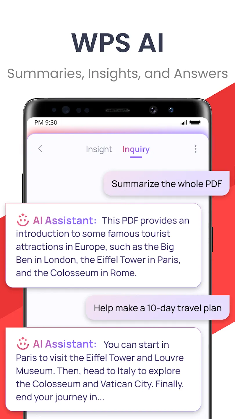 WPS Office v18.25.2 APK Мод (Всё открыто, Premium) Screenshot 2