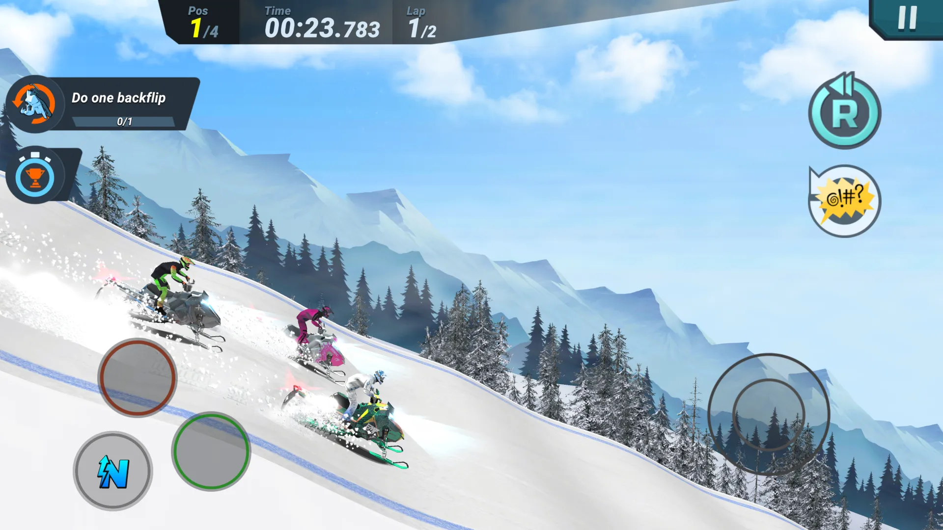 Mad Skills Snocross v1.4.11 APK Screenshot 1