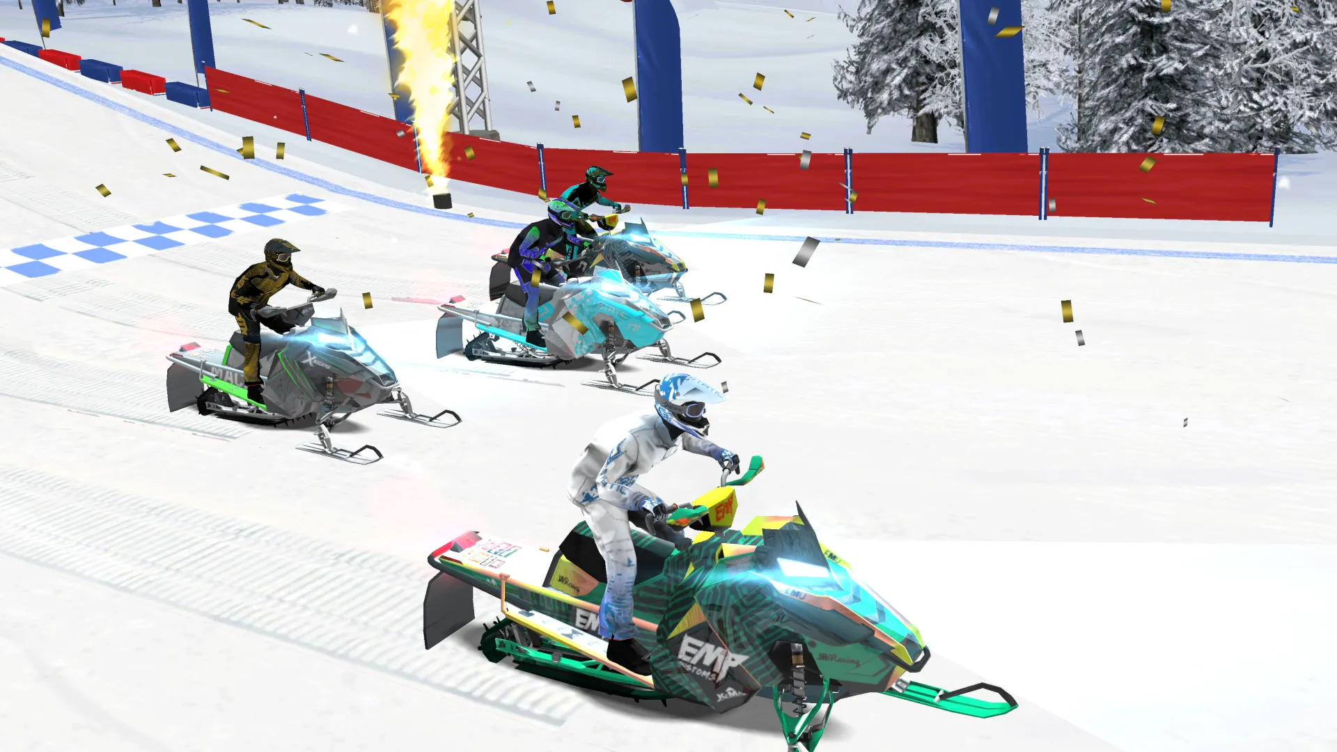 Mad Skills Snocross v1.4.11 APK Screenshot 2