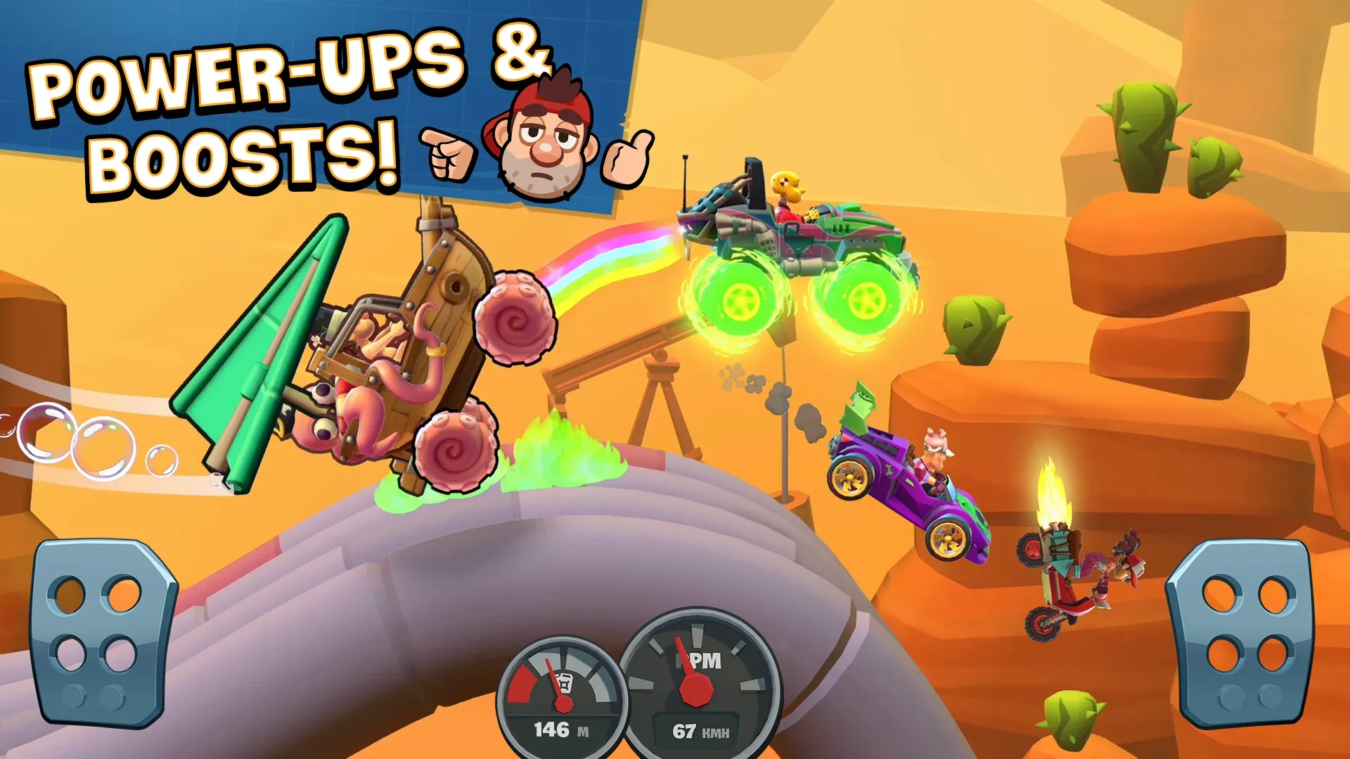 Hill Climb Racing 3 v0.21.1 APK Мод (Много денег) Screenshot 2