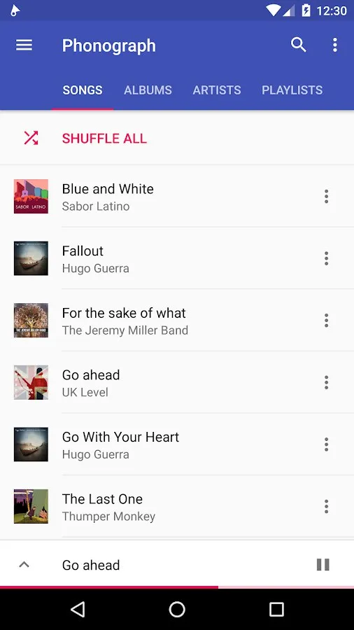 Phonograph Music Player Screenshot 1
